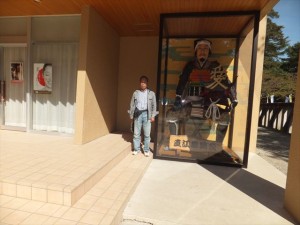 兼続公とツーショット